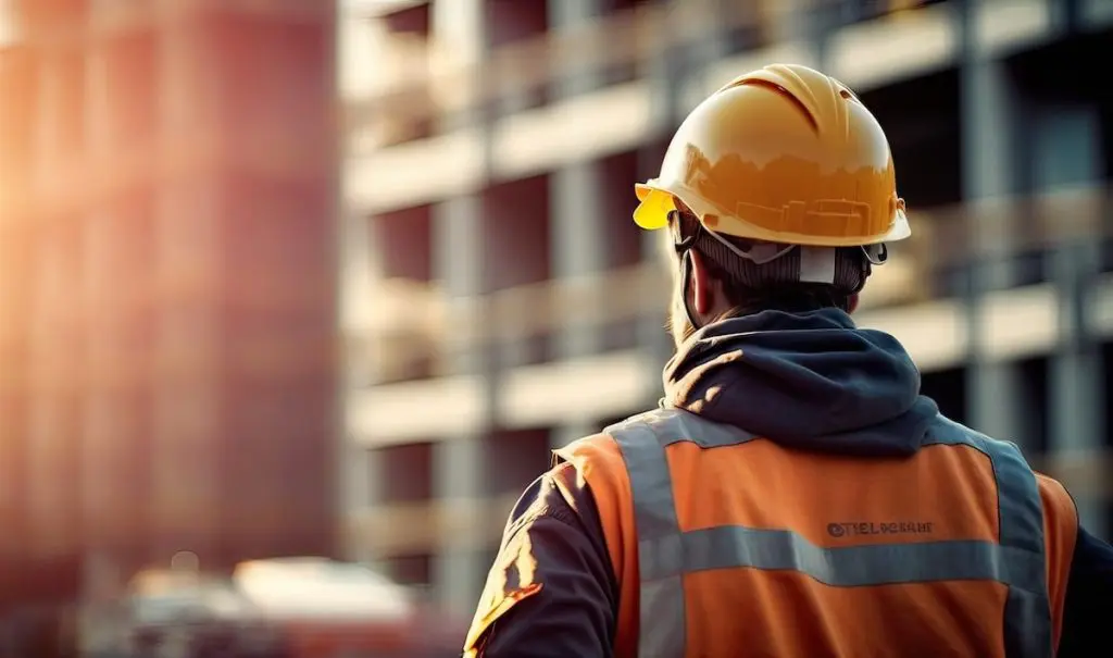 HBI Employee at a Job Site - HBI Student