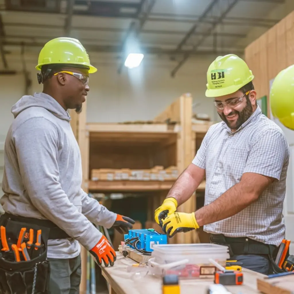 image of two students at hbi academy